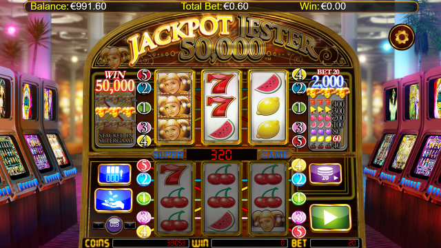 Характеристики слота Jackpot Jester 50 000 5