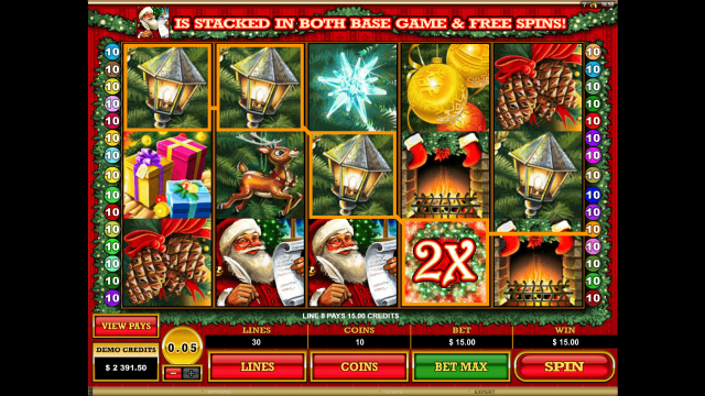 Игровой интерфейс Deck The Halls 9