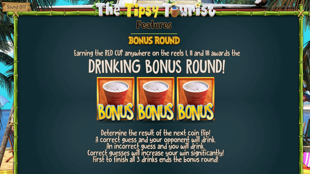 Бонусная игра The Tipsy Tourist 4